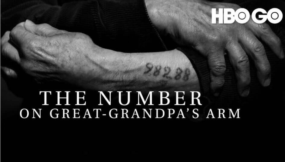 The number on great-grandpas arm